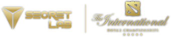 Secretlab x The International 10 Logo