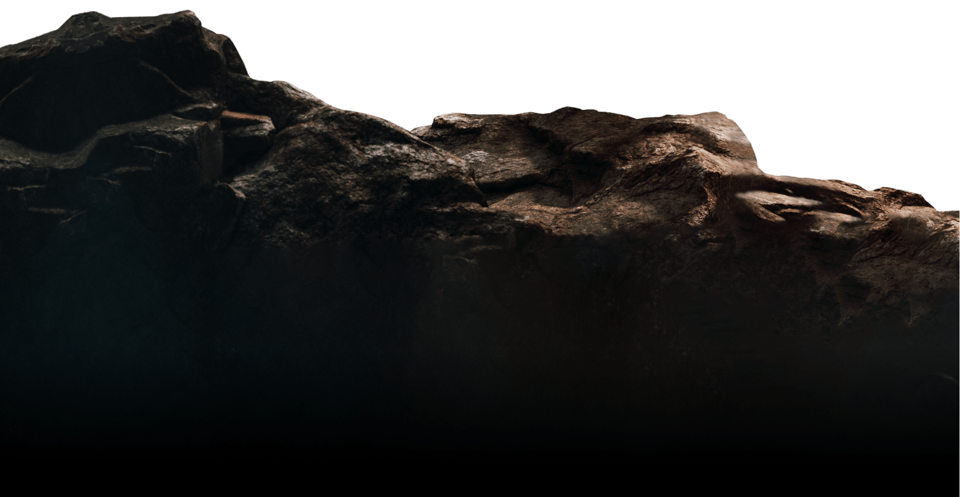 Mountain rocks